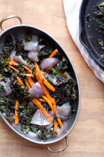 crispy herbed vegetables