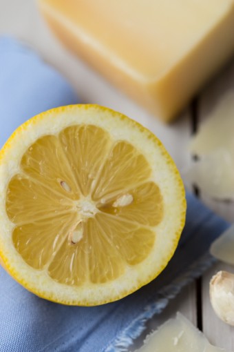 lemon, parmesan, garlic