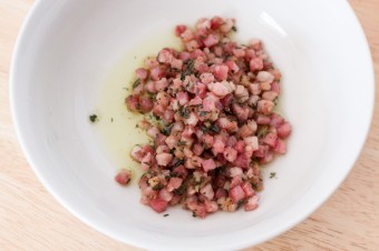 pancetta and thyme