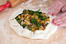 shaping dough