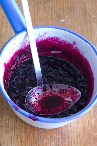 blueberry sauce