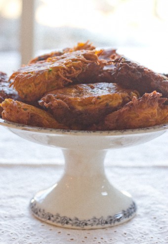 sweet potato latkes