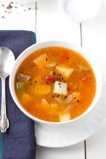 vegetable beef soup
