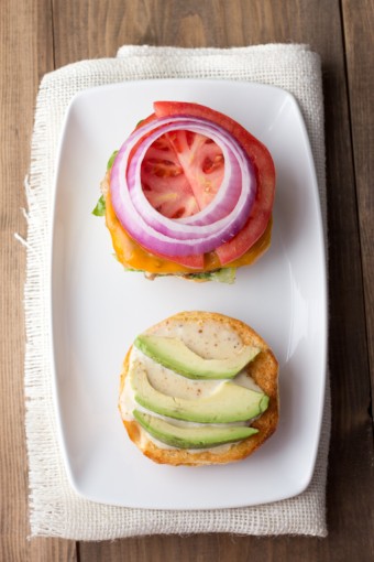 apple maple bacon turkey burgers