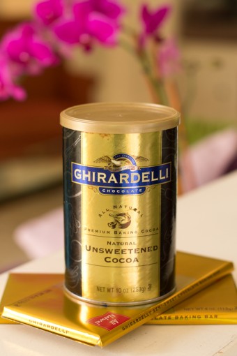 chocolate and cocoa powder