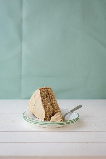 spice cake with penuche frosting