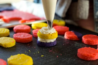 rainbow cupcakes