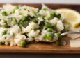 green pea and asparagus risotto