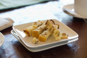 Jonathan * South African Buttermilk Rusks - dramatic pancake